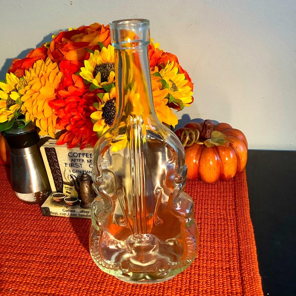 Violin bottle, 10 inches height